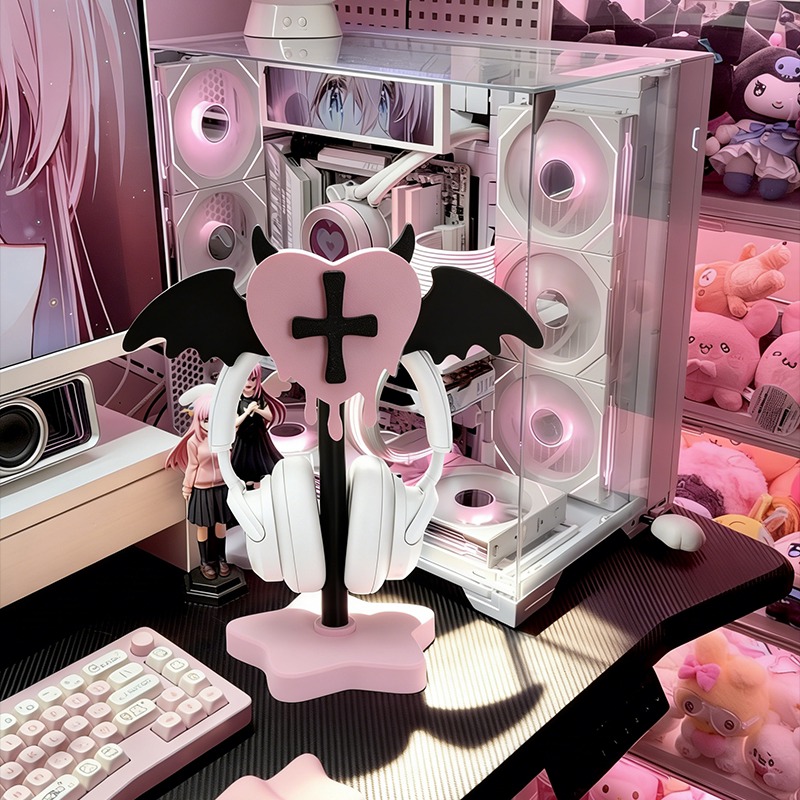 Cute Aesthetic Headphone Stand - Gaming Accessories Aesthetic review and price