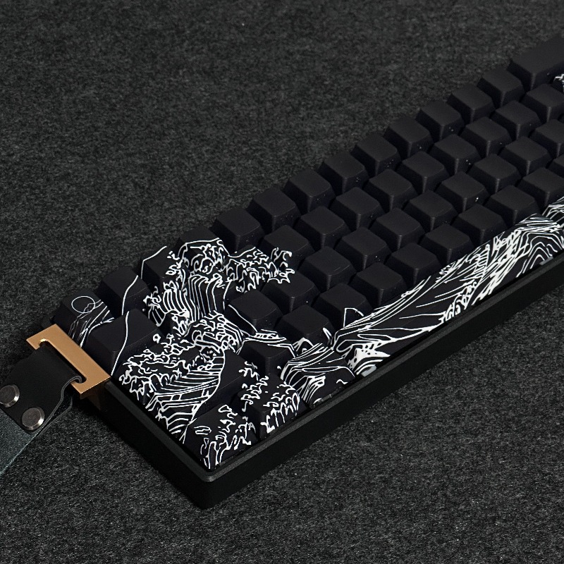 Ukiyo‑e themed anime keycaps m - Gaming Accessories Aesthetic review and price