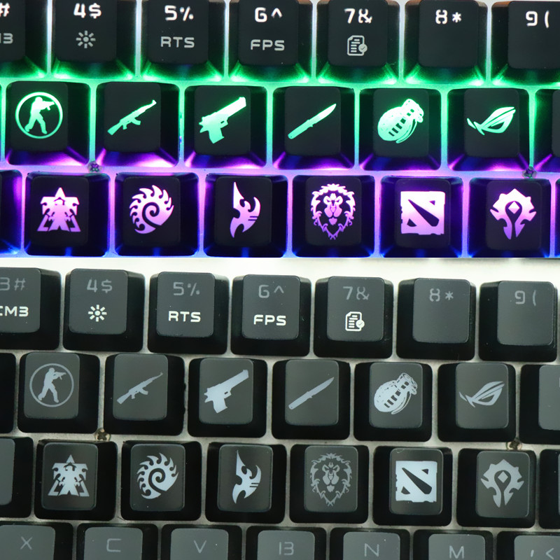 CS GO Gaming Keycaps Custom AB - Gaming Accessories Aesthetic review and price