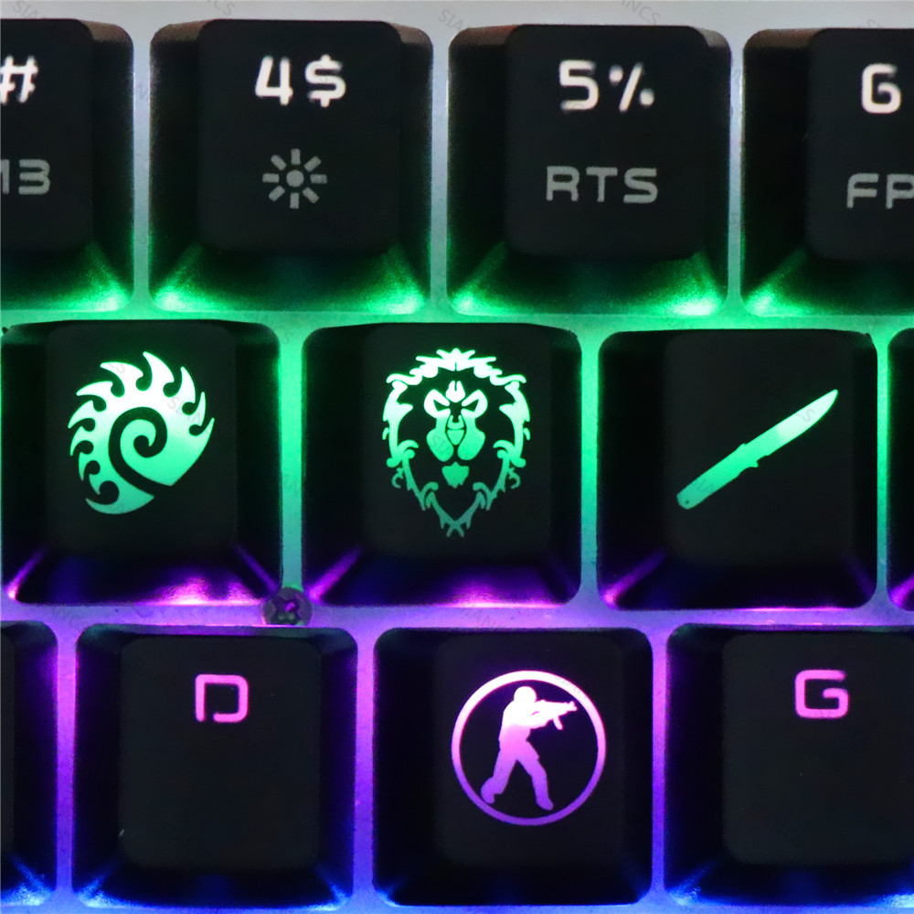 CS GO Gaming Keycaps Custom AB - Gaming Accessories Aesthetic review and price